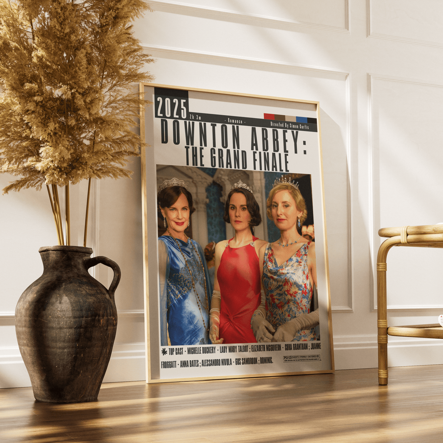 Downton Abbey: The Grand Finale Poster - 98typesModern Minimal Movies