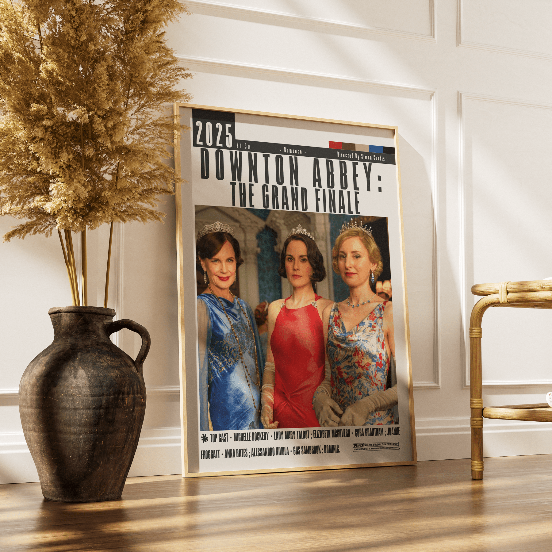 Downton Abbey: The Grand Finale Poster - 98typesModern Minimal Movies