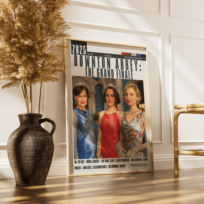 Downton Abbey: The Grand Finale Poster - 98typesModern Minimal Movies