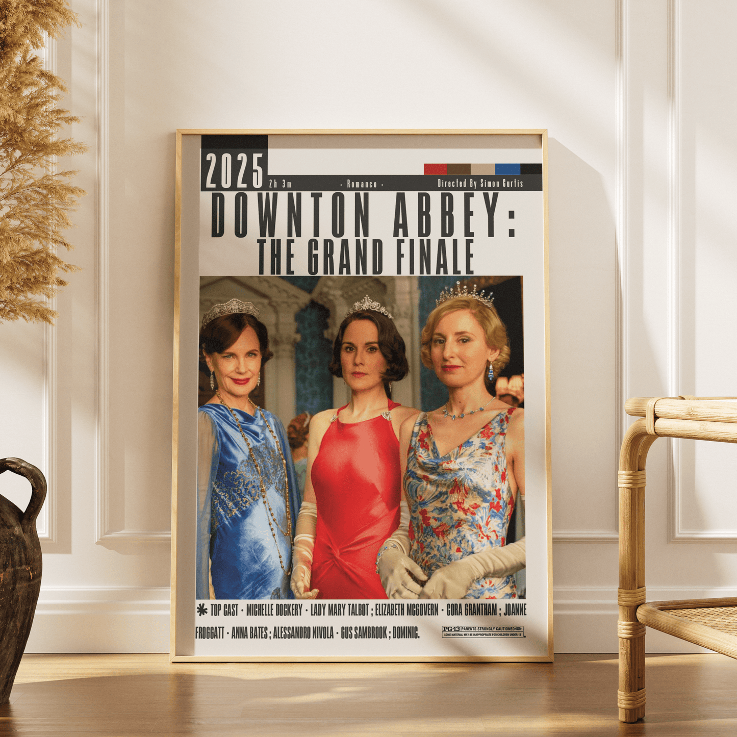 Downton Abbey: The Grand Finale Poster - 98typesModern Minimal Movies