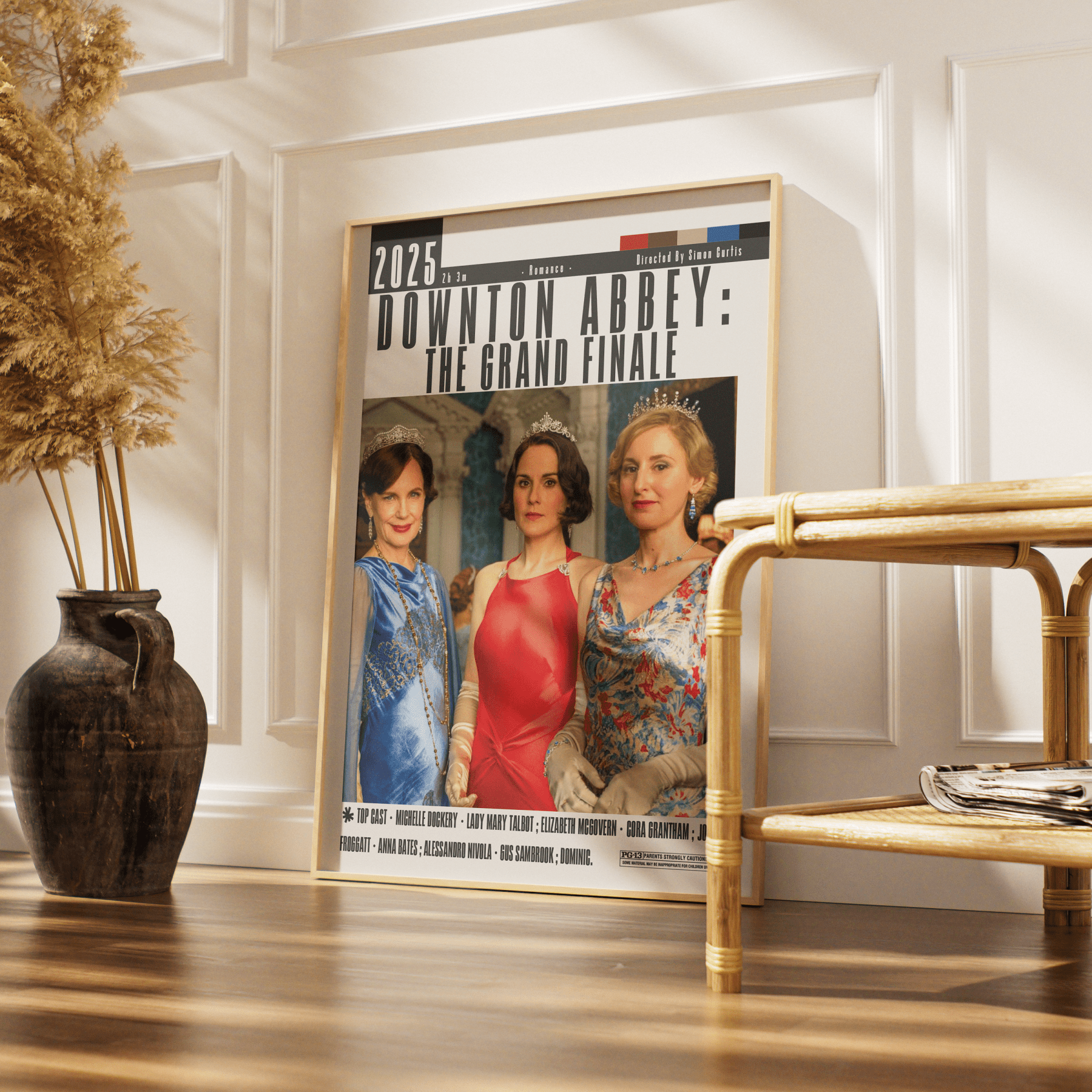 Downton Abbey: The Grand Finale Poster - 98typesModern Minimal Movies
