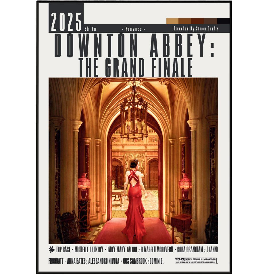 Downton Abbey: The Grand Finale Posters - 98typesModern Minimal Movies