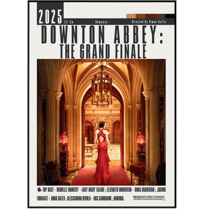 Downton Abbey: The Grand Finale Posters - 98typesModern Minimal Movies