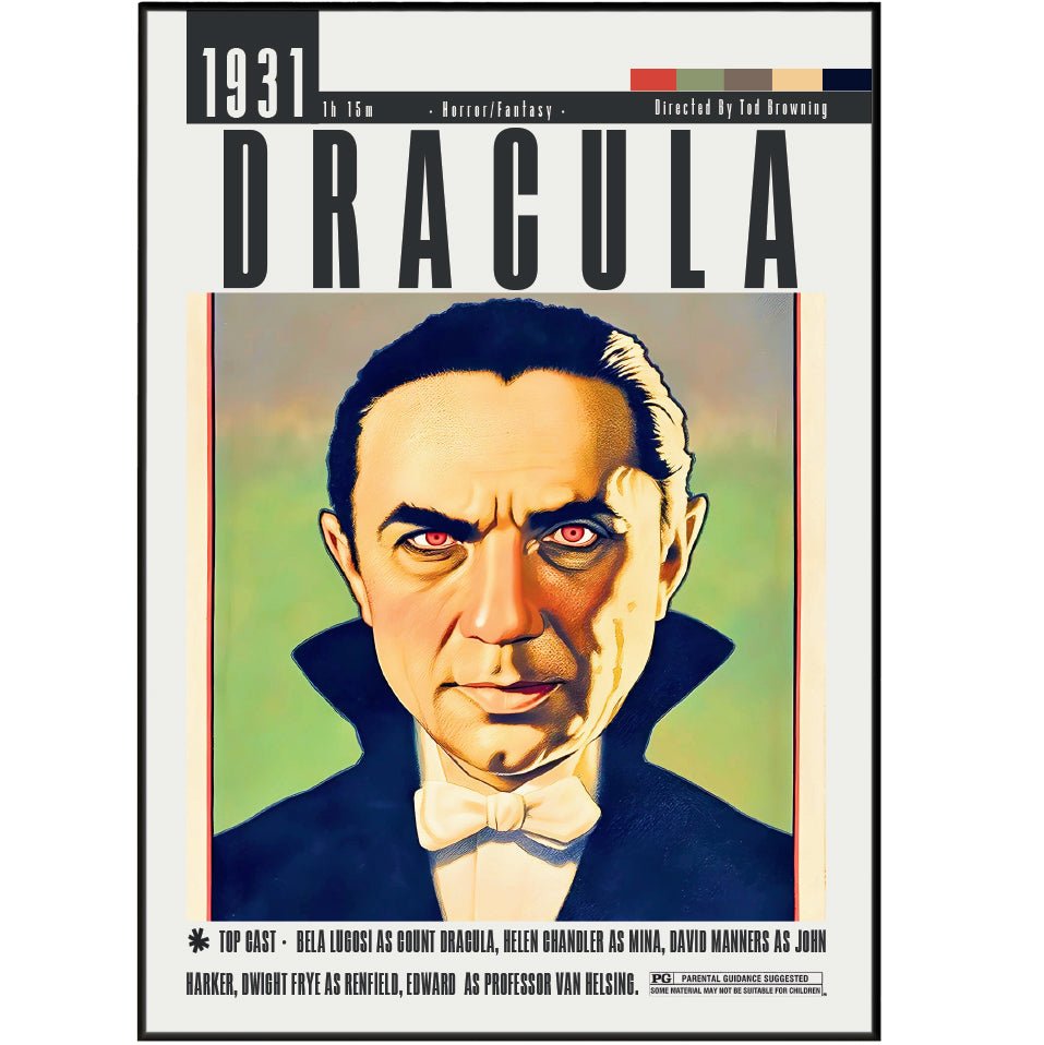 Dracula 1931 Film Posters - 98types