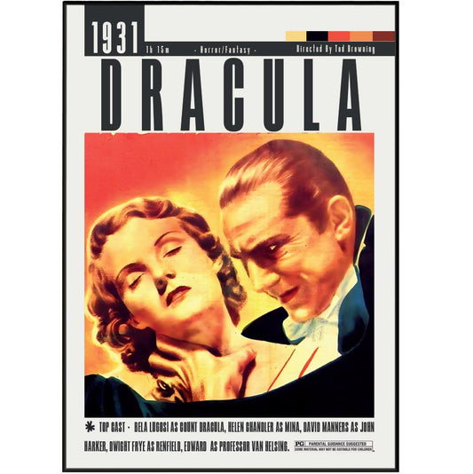 Dracula 1931 Films Poster - 98types