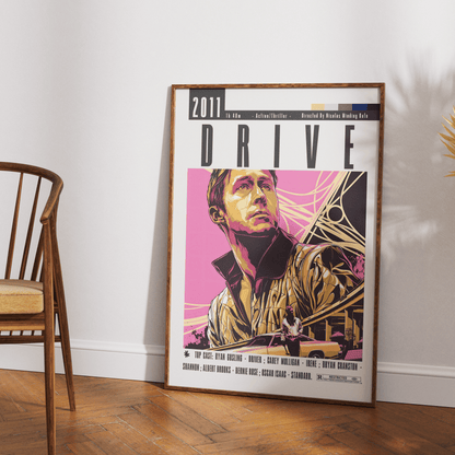 Drive 2011 Film Posters - 98typesModern Minimal Movies