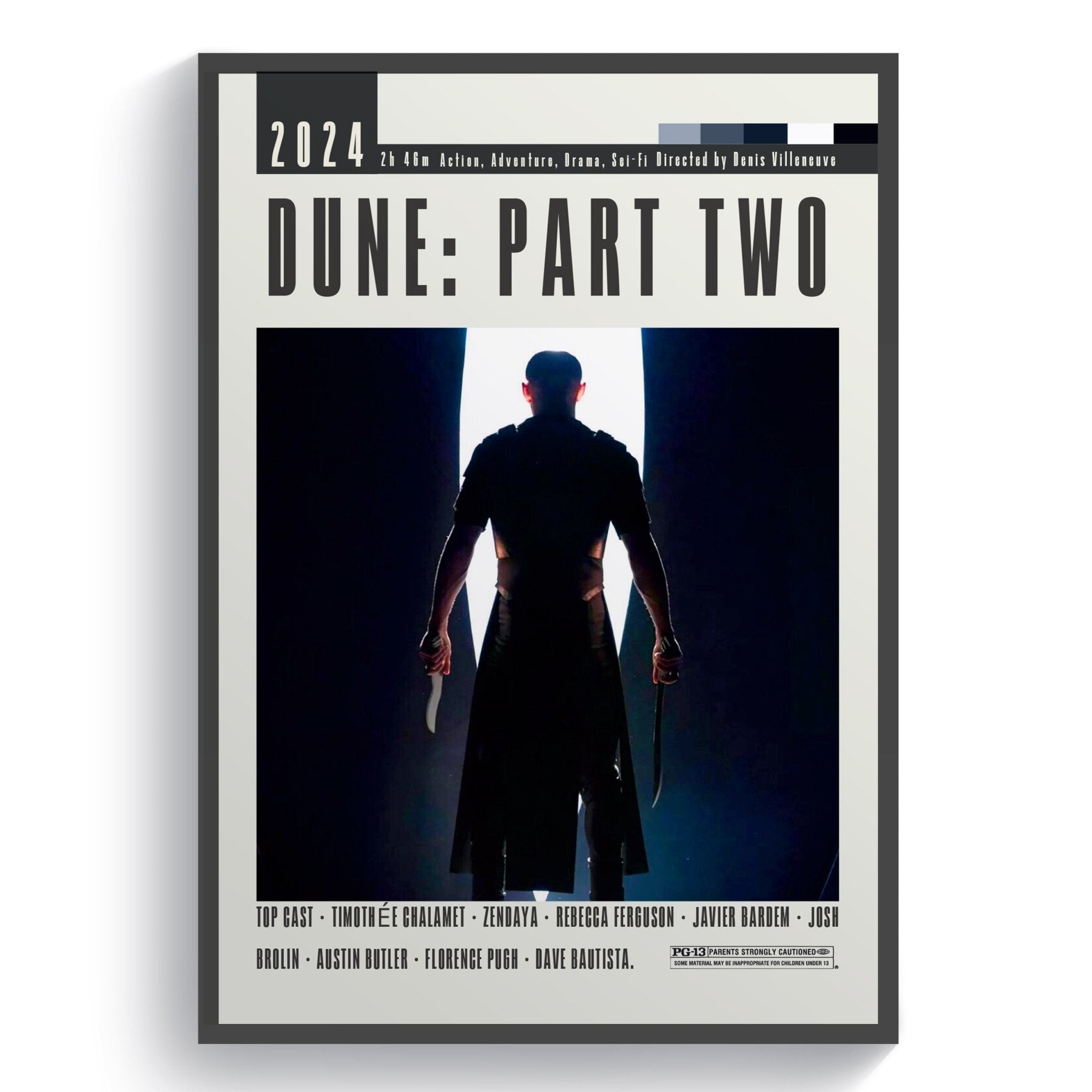 DUNE: PART 2 Movie Posters - 98typesModern Minimal Movies