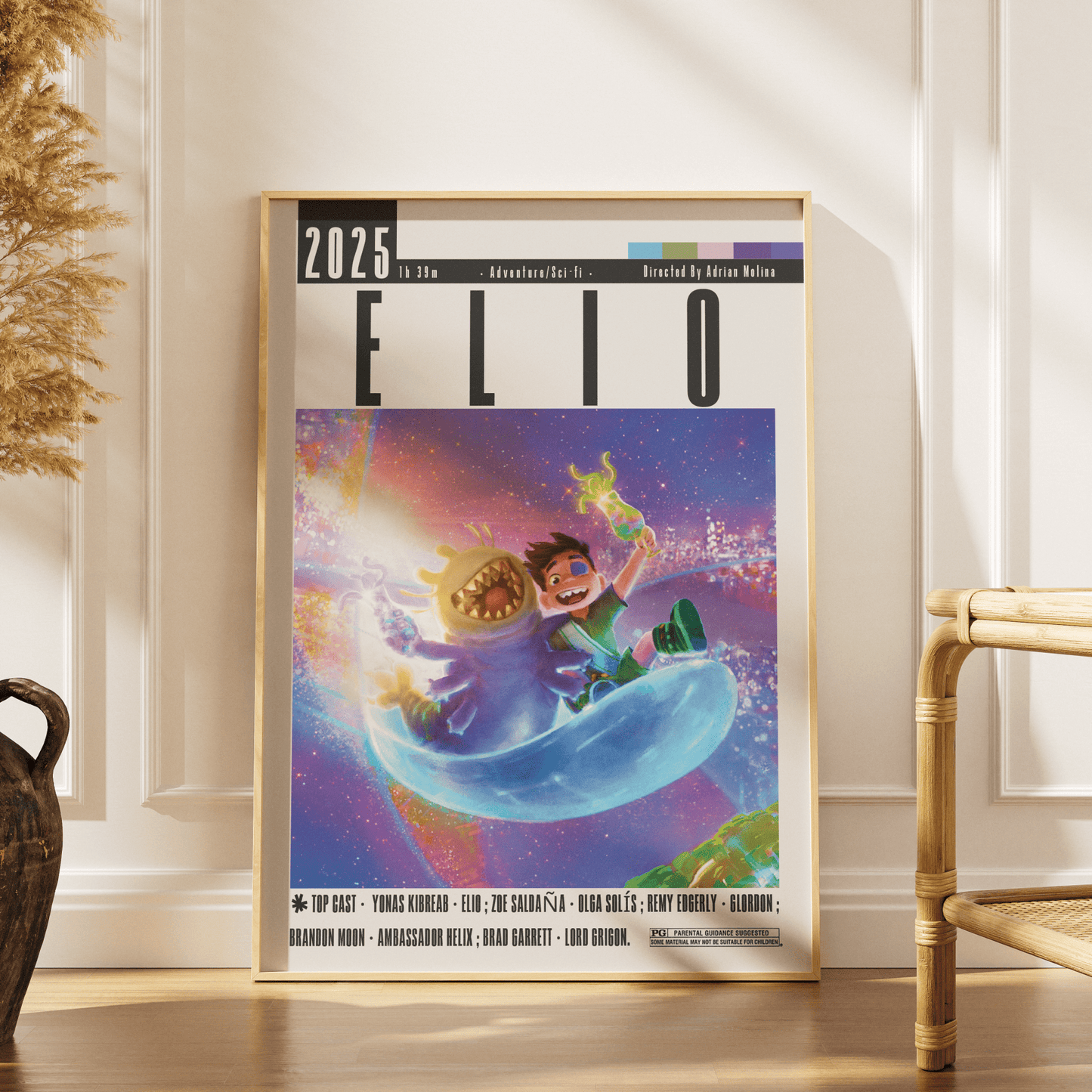 Elio (2025) Poster - 98typesModern Minimal Movies