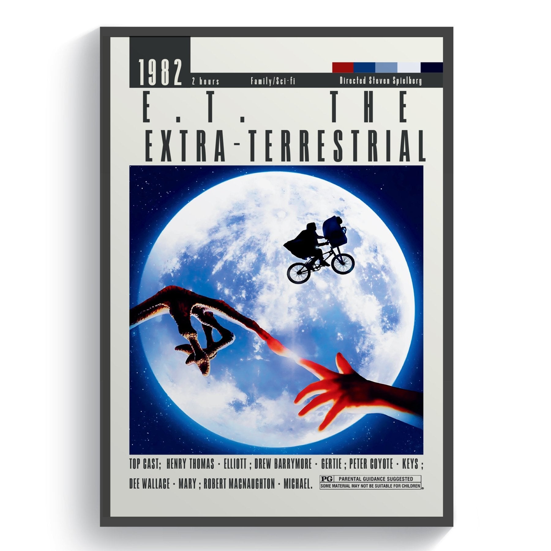 E.T. the extra - terrestrial Movie Posters - 98typesModern Minimal Movies