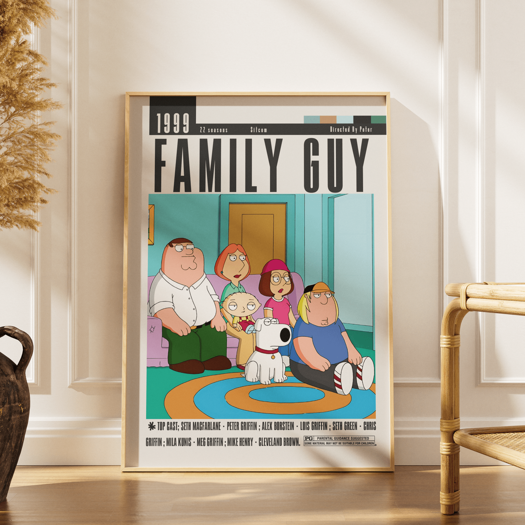 Family Guy Tv Serie Posters - 98typesModern Minimal Movies