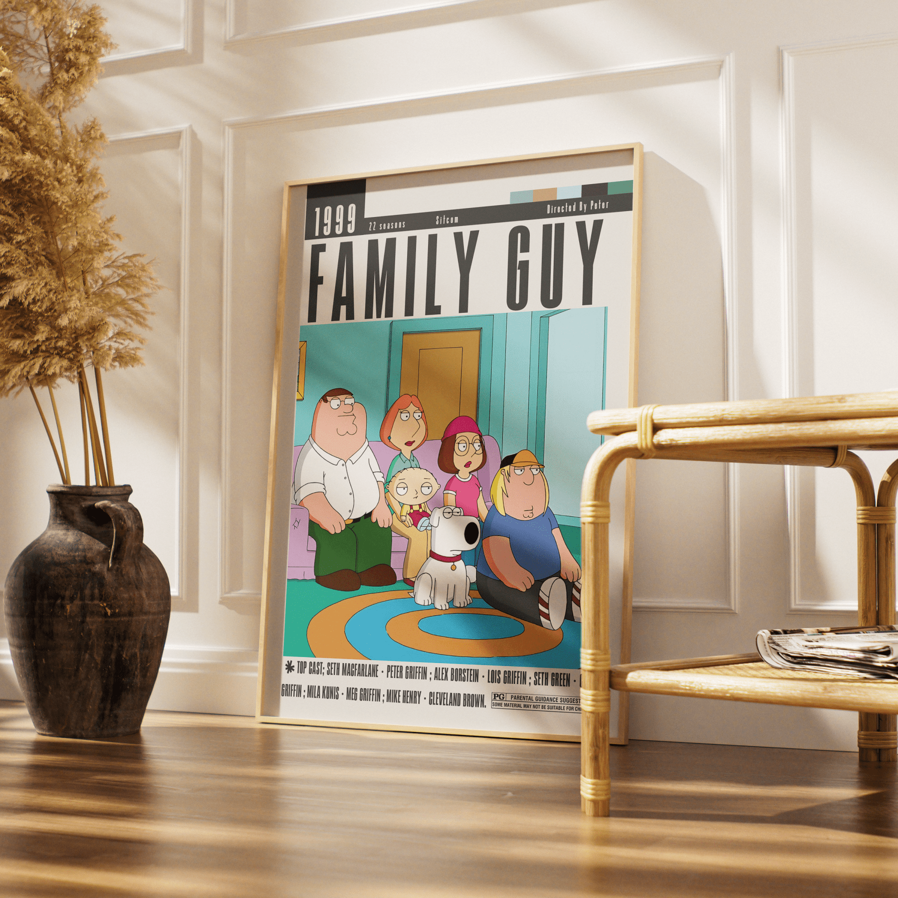 Family Guy Tv Serie Posters - 98typesModern Minimal Movies