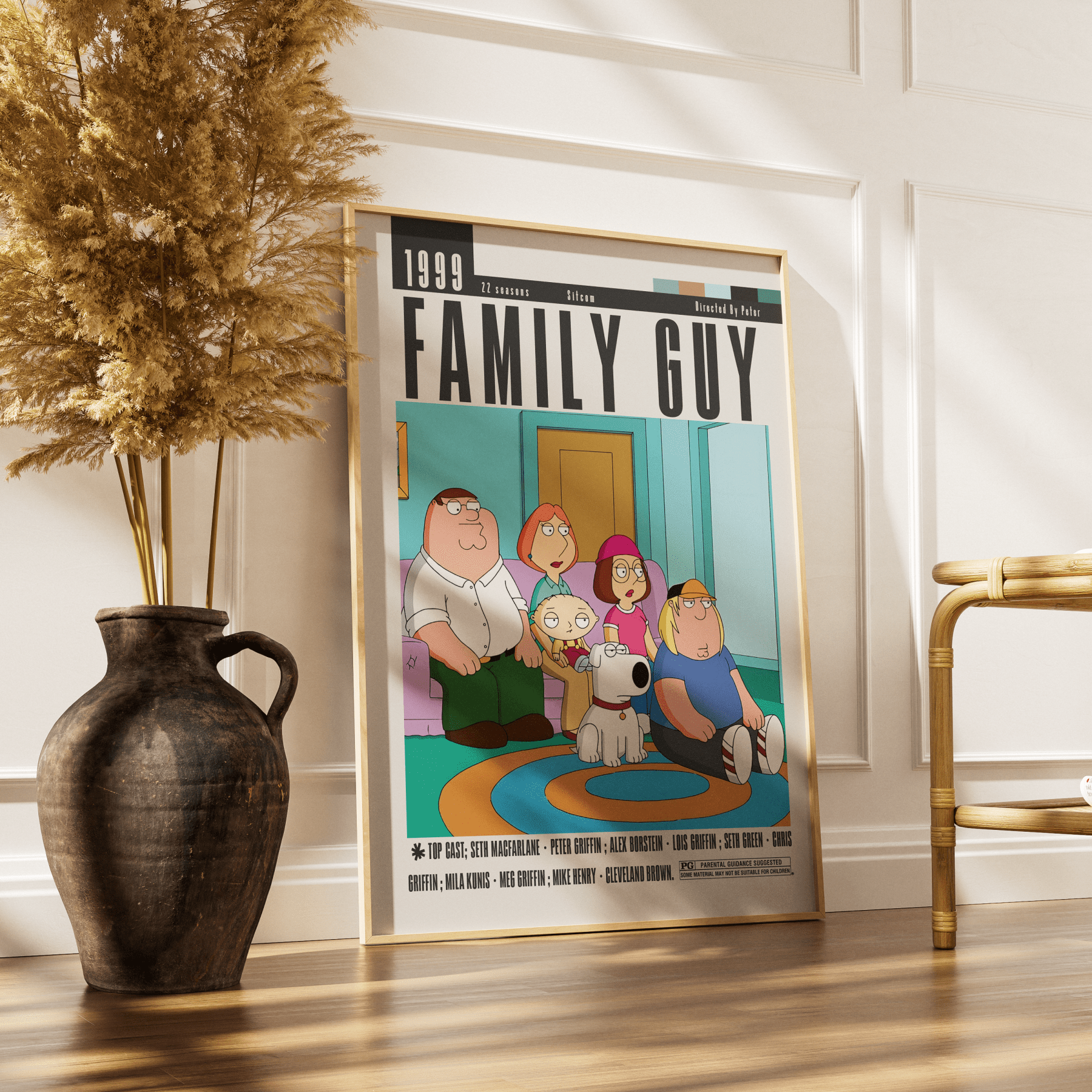Family Guy Tv Serie Posters - 98typesModern Minimal Movies