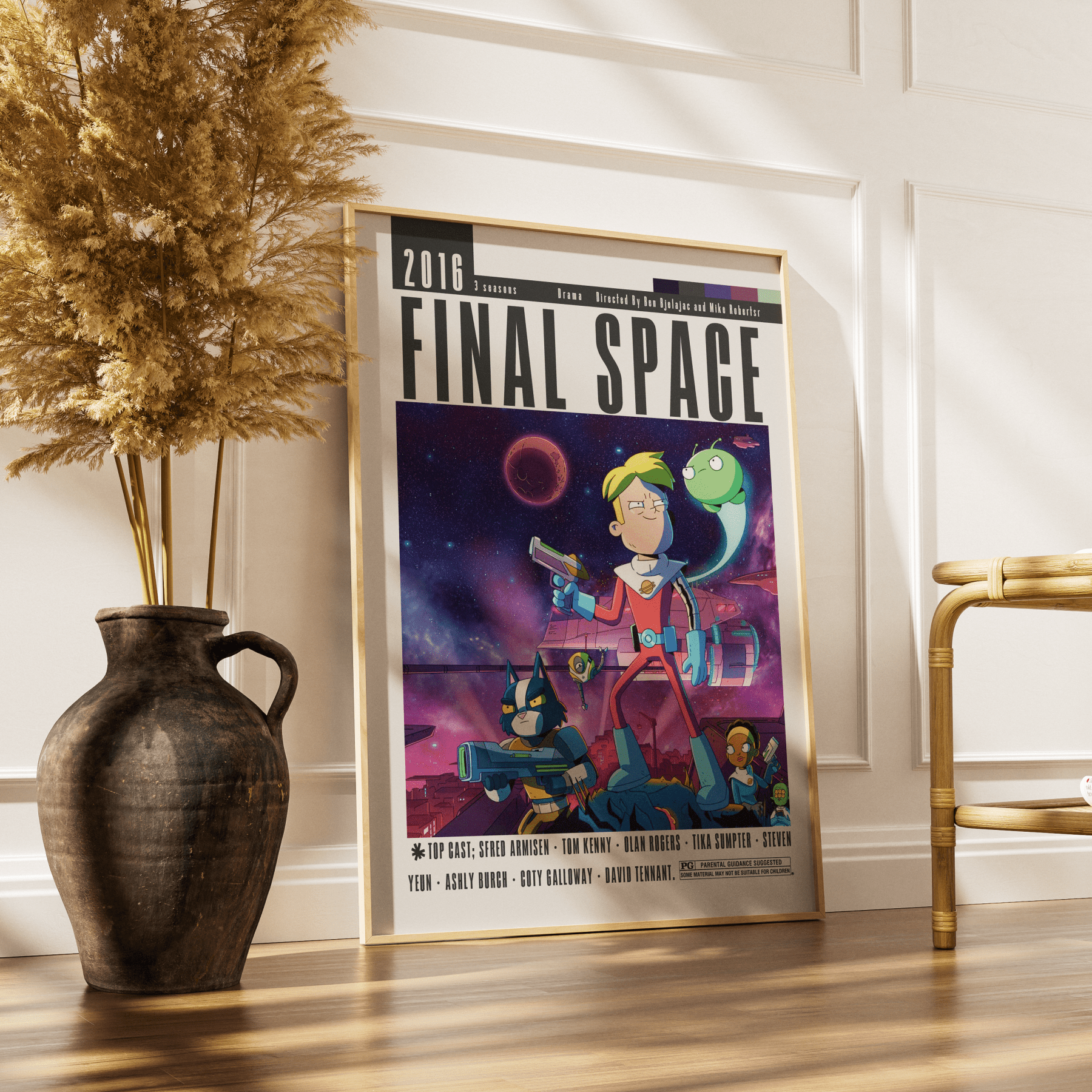 Final Space Tv Serie Posters - 98typesModern Minimal Movies