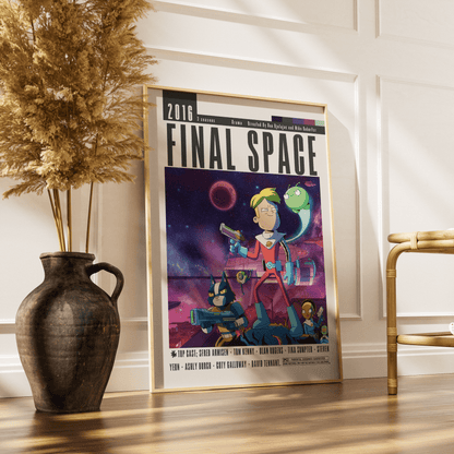 Final Space Tv Serie Posters - 98typesModern Minimal Movies