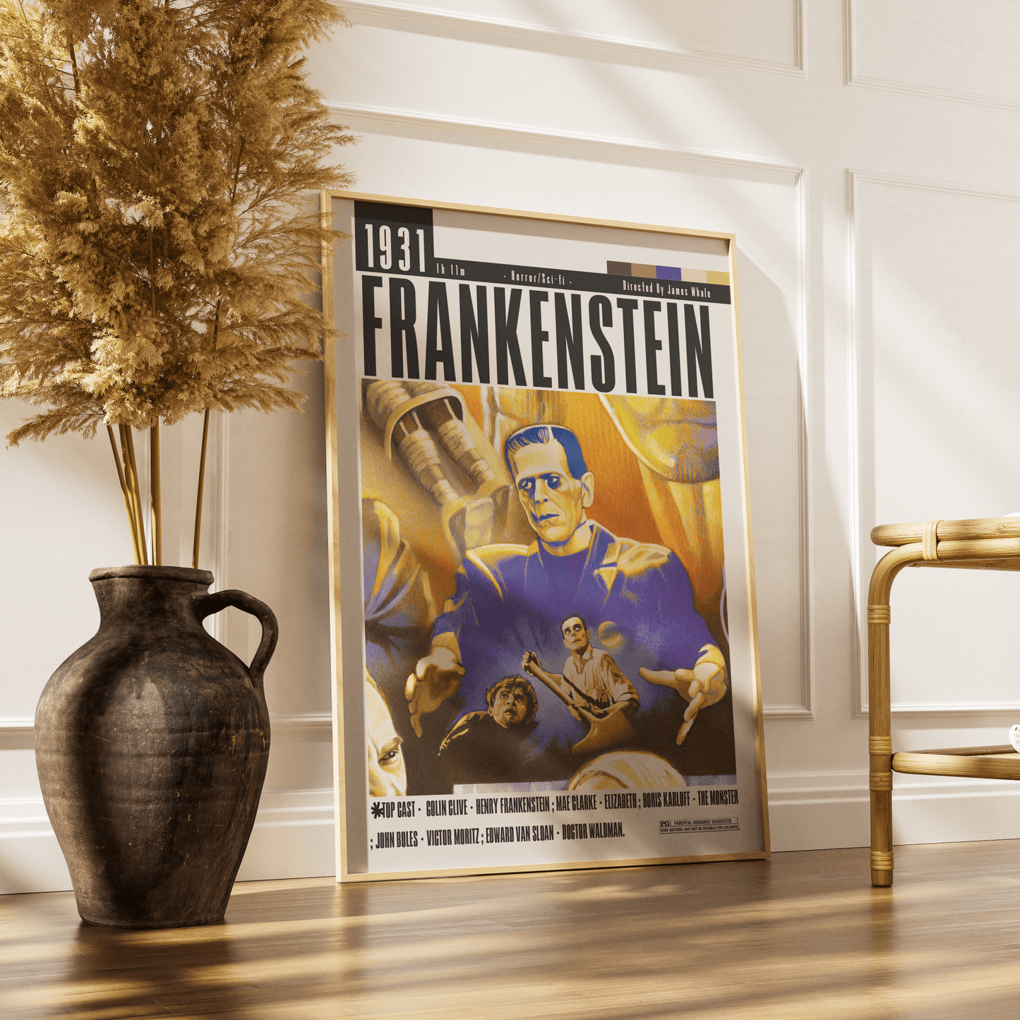 Frankenstein 1931 Films Poster - 98types