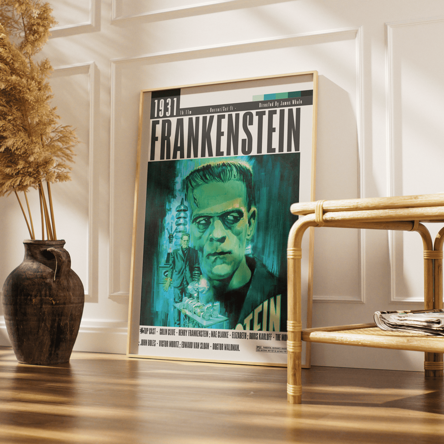 Frankenstein 1931 Films Posters - 98typesModern Minimal Movies