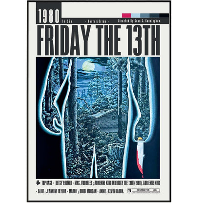 Friday the 13th Film Posters - 98types