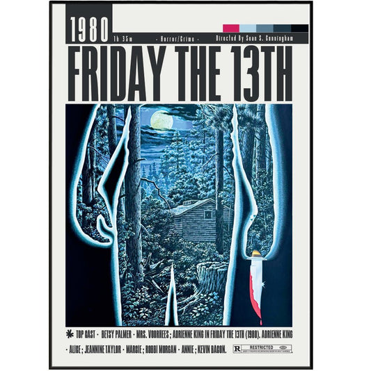 Friday the 13th Film Posters - 98types