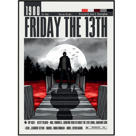 Friday the 13th Films Poster - 98types