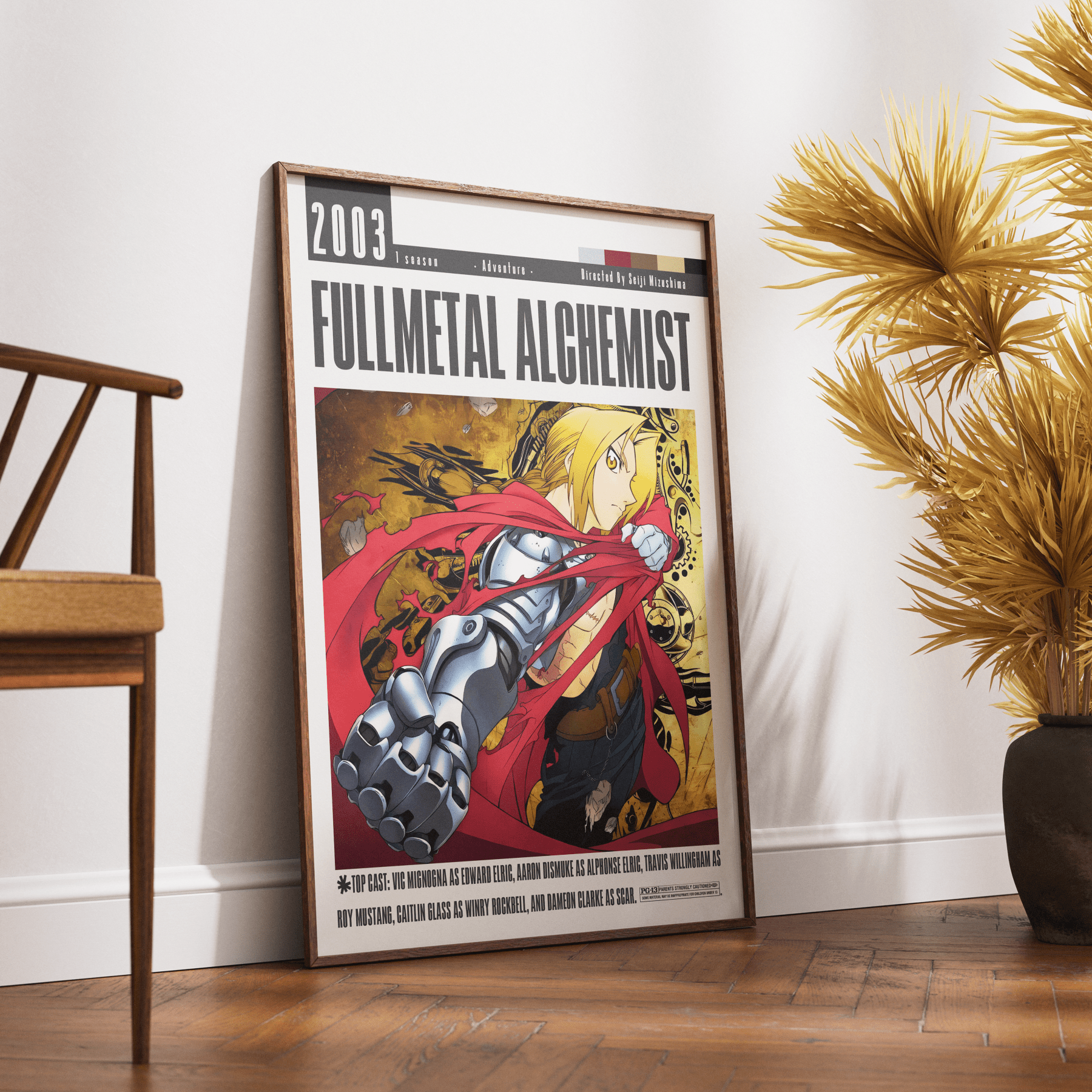 Fullmetal Alchemist Film Posters - 98typesModern Minimal Movies