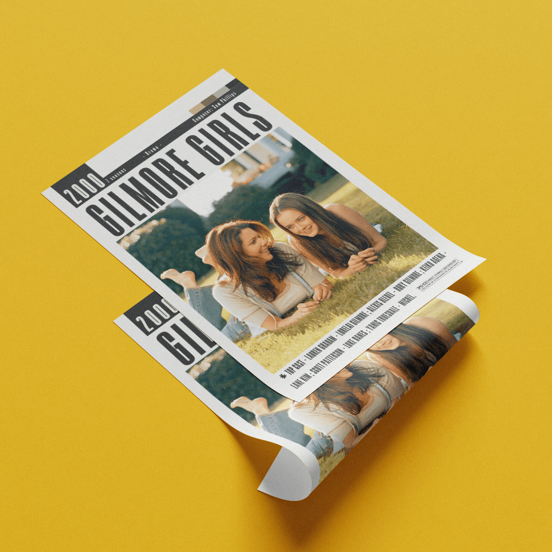 Gilmore Girls Tv Serie Posters - 98typesModern Minimal Movies