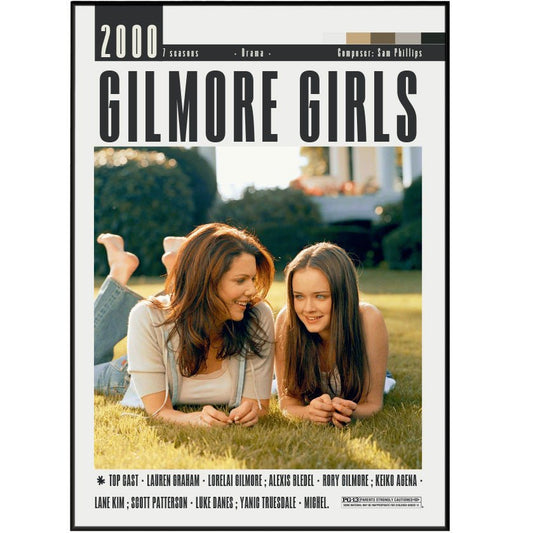 Gilmore Girls Tv Serie Posters - 98typesModern Minimal Movies