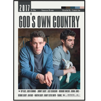 God's Own Country Movie Posters - 98typesModern Minimal Movies