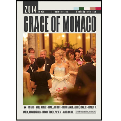 Grace of Monaco 2014 Movie Posters - 98typesModern Minimal Movies