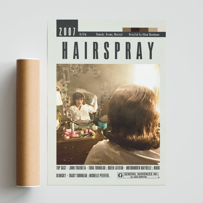 Hairspray Poster | Adam Shankman Movies - 98typesModern Minimal Movies