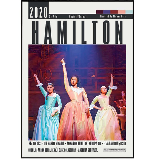 Hamilton 2020 Films Poster - 98types
