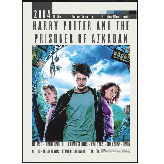 Harry Potter and the Prisoner of Azkaban Movies Poster - 98typesModern Minimal Movies