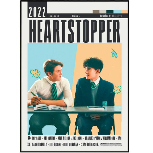Heartstopper (2022) Posters - 98typesModern Minimal Movies