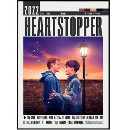 Heartstopper (2022) Tv Serie Poster - 98typesModern Minimal Movies