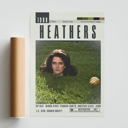 Heathers Poster | Michael Lehmann Movies - 98typesModern Minimal Movies