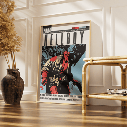 Hellboy (2004) Posters - 98typesModern Minimal Movies