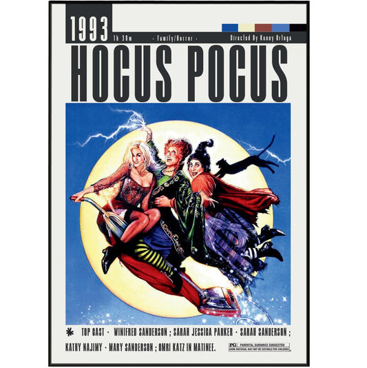 Hocus Pocus 1993 Films Poster - 98types
