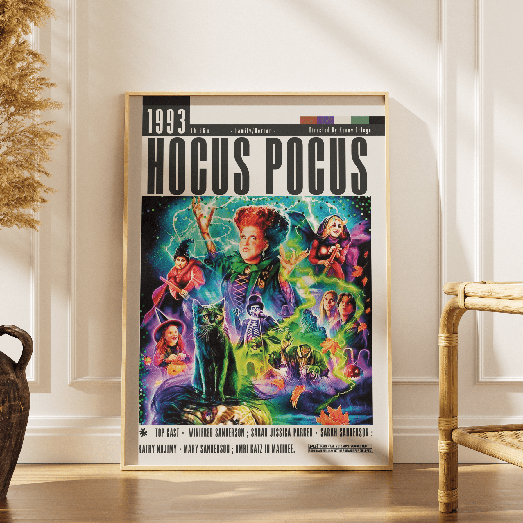 Hocus Pocus Poster | Kenny Ortega Movies - 98types