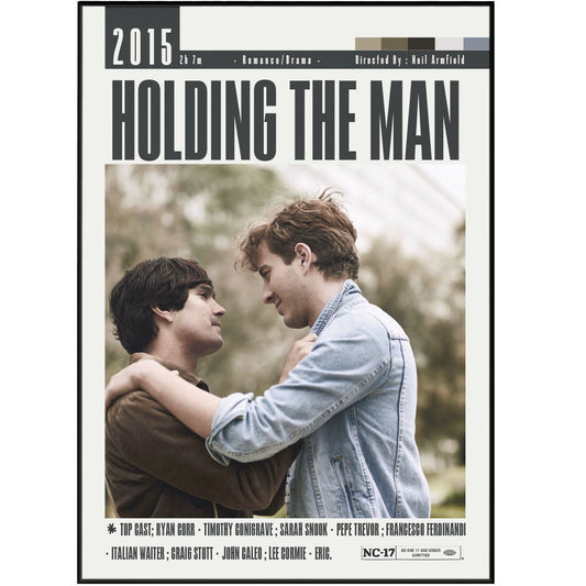 Holding the Man Movie Poster - 98typesModern Minimal Movies