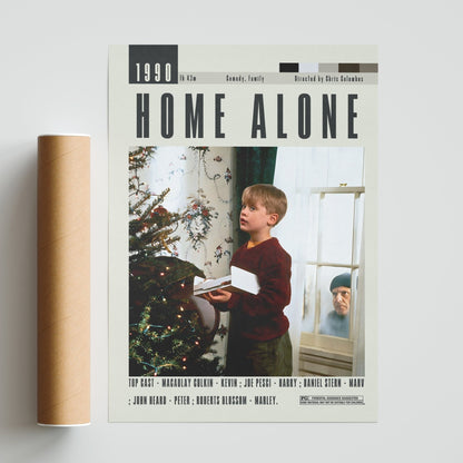 Home Alone Poster | Chris Columbus Movies - 98typesModern Minimal Movies