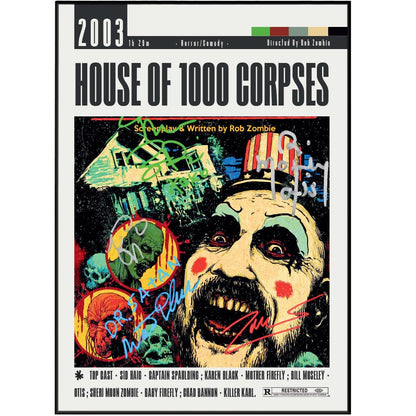 House of 1000 Corpses Films Posters - 98types