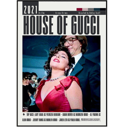 House of Gucci 2021 Films Posters - 98types