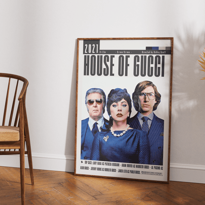 House of Gucci Films Posters - 98typesModern Minimal Movies