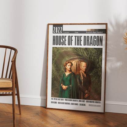 House of the Dragon Tv Series Posters - 98typesModern Minimal Movies