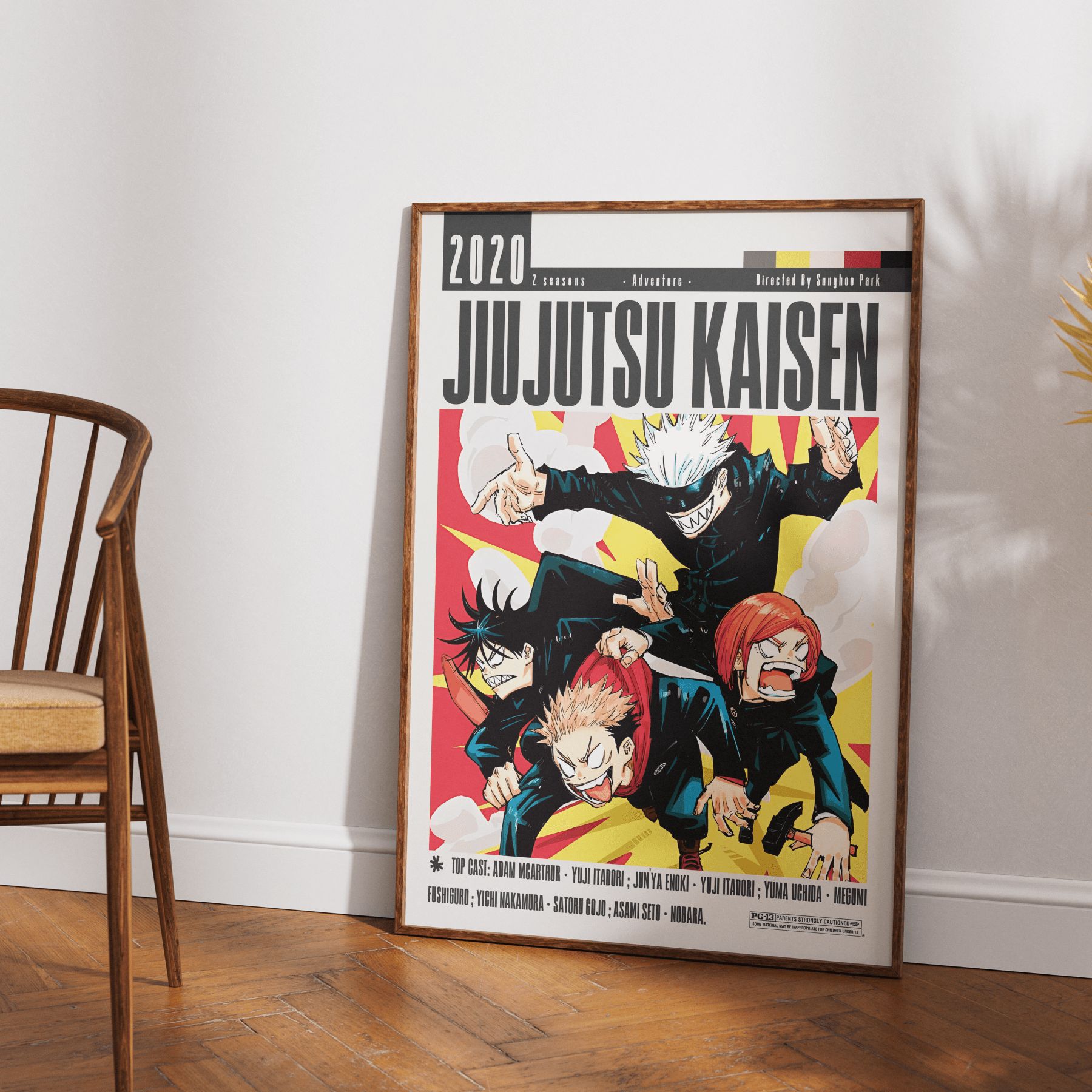 Jiujutsu Kaisen Film Posters - 98typesModern Minimal Movies