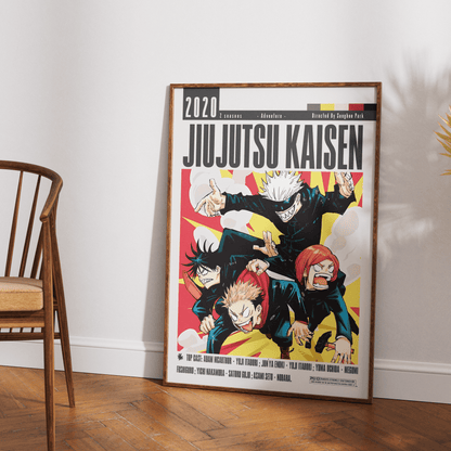 Jiujutsu Kaisen Film Posters - 98typesModern Minimal Movies