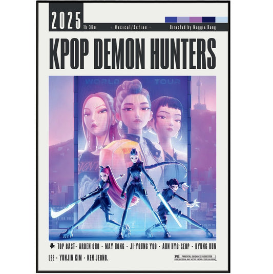 KPop Demon Hunters Films Poster - 98types