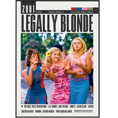 Legally Blonde Poster | Robert Luketic Movies - 98types