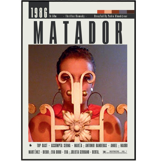 Matador (1986) Movie Poster - 98types