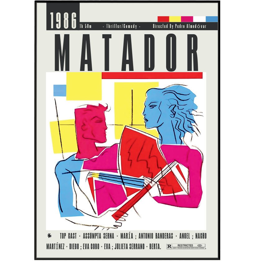 Matador (1986) Movie Posters - 98types