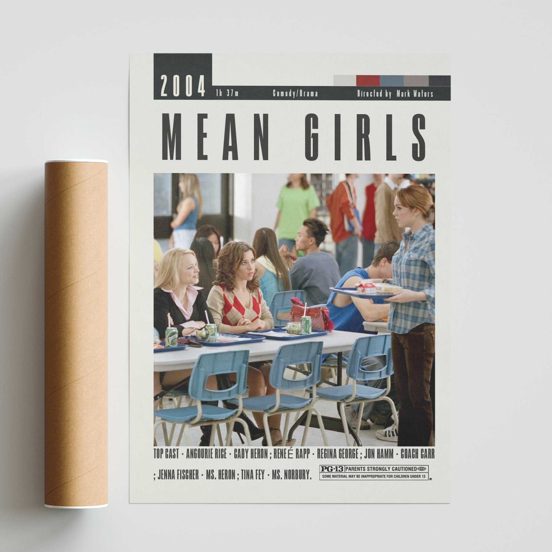 Mean Girls Poster | Samantha Jayne Movie - 98typesModern Minimal Movies